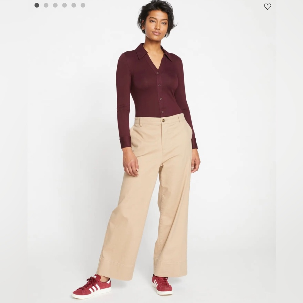 Universal Standard Khaki trousers, size M (18-20)
